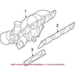 Audi VW Turbocharger Brace 06F253709A